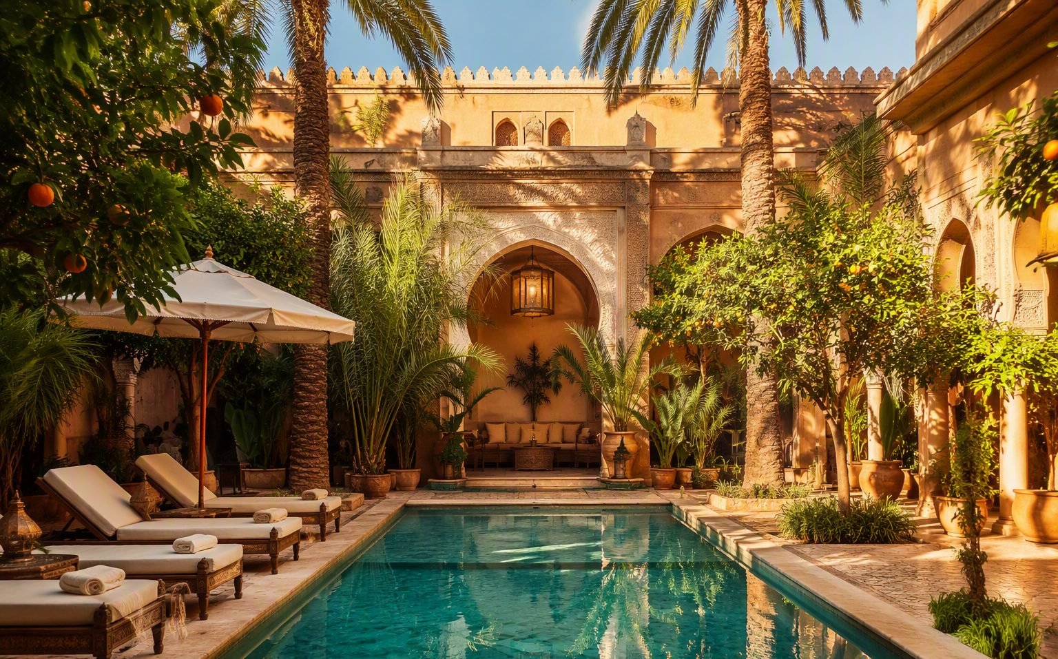 Day pass de piscina en Marrakech