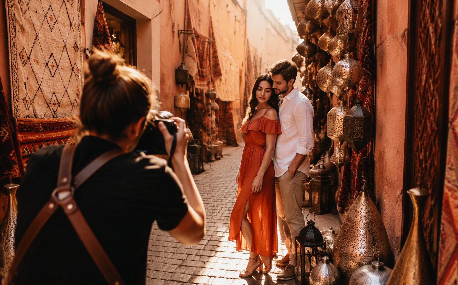 Sesión de fotos en Marrakech